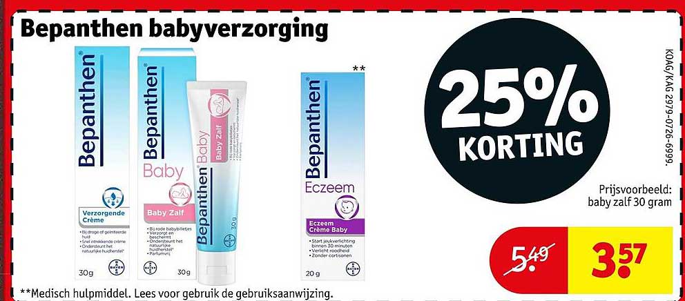 Bepanthen babyverzorging