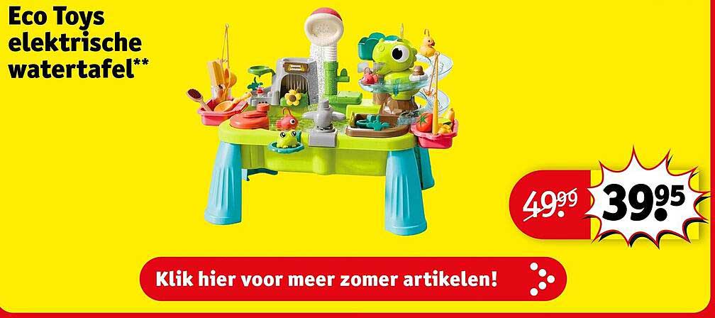 Eco Toys elektrische watertafel**