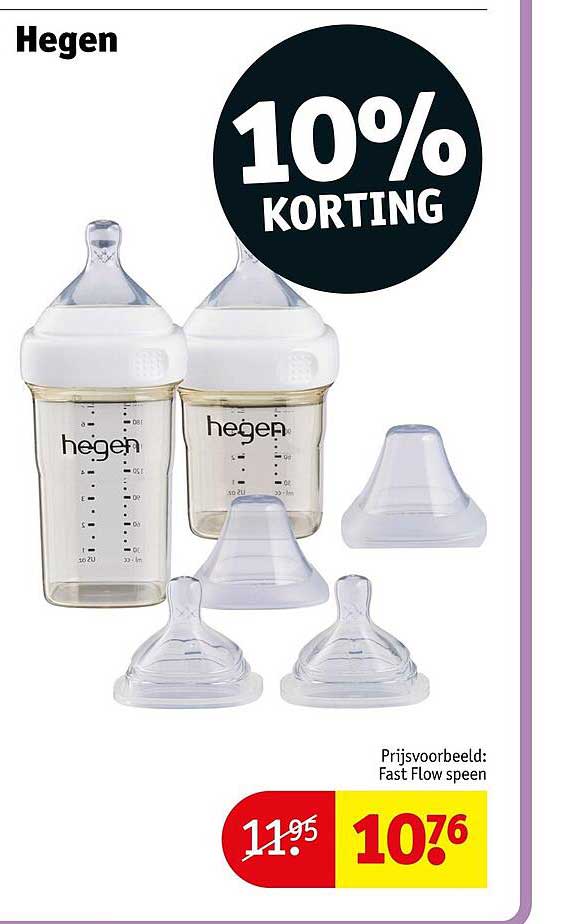 Hegen 10% KORTING