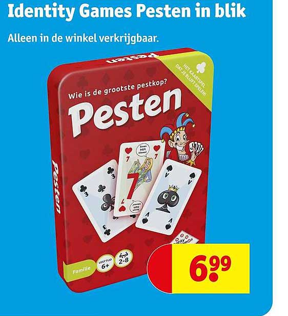 Identity Games Pesten in blik
