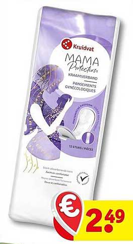 Kruidvat Mama Protection kraamverband, pantsments, gynécologiques