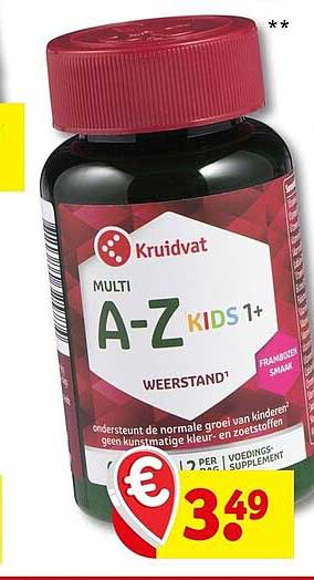 Kruidvat Multi A-Z Kids 1+