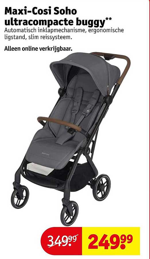 Maxi-Cosi Soho ultracompacte buggy**