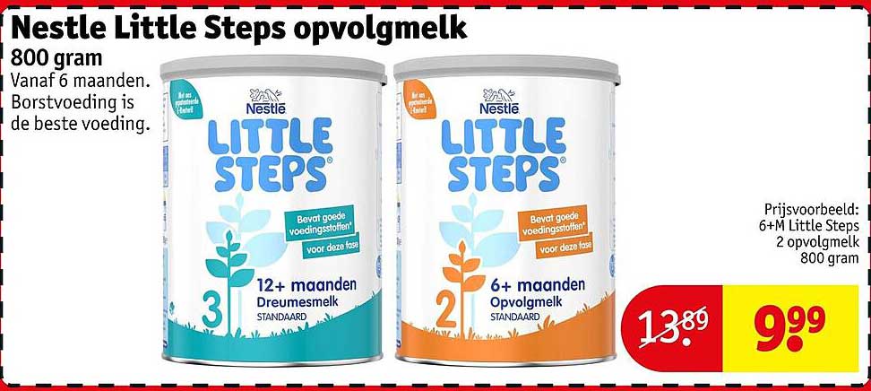 Nestle Little Steps opvolgmelk 800 gram