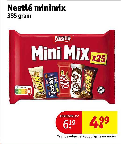 Nestlé minimix 385 gram