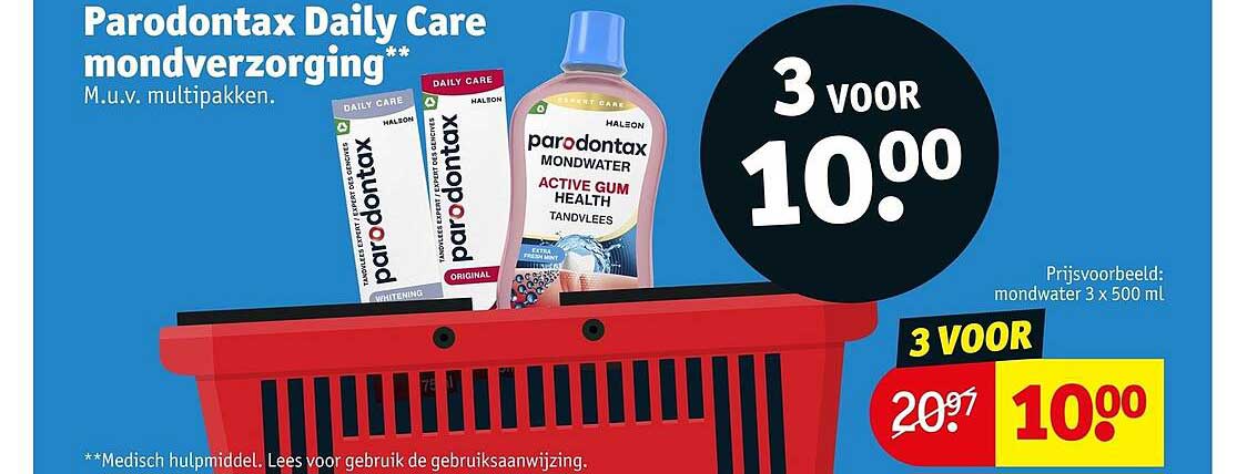Parodontax Daily Care mondverzorging**