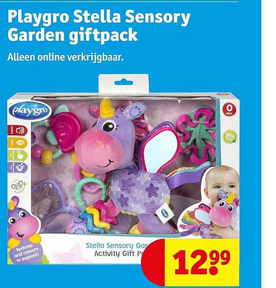 Playgro Stella Sensory Garden giftpack