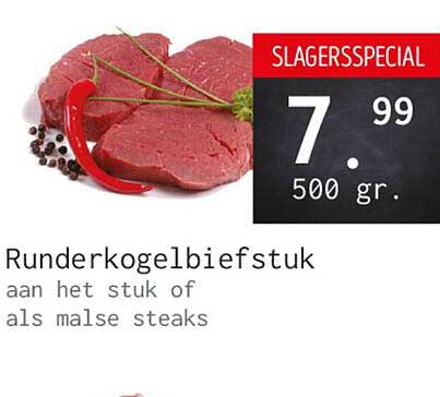 Runderkogelbiefstuk