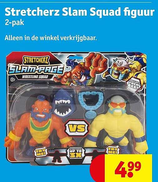 Stretcherz Slam Squad figuur 2-pak