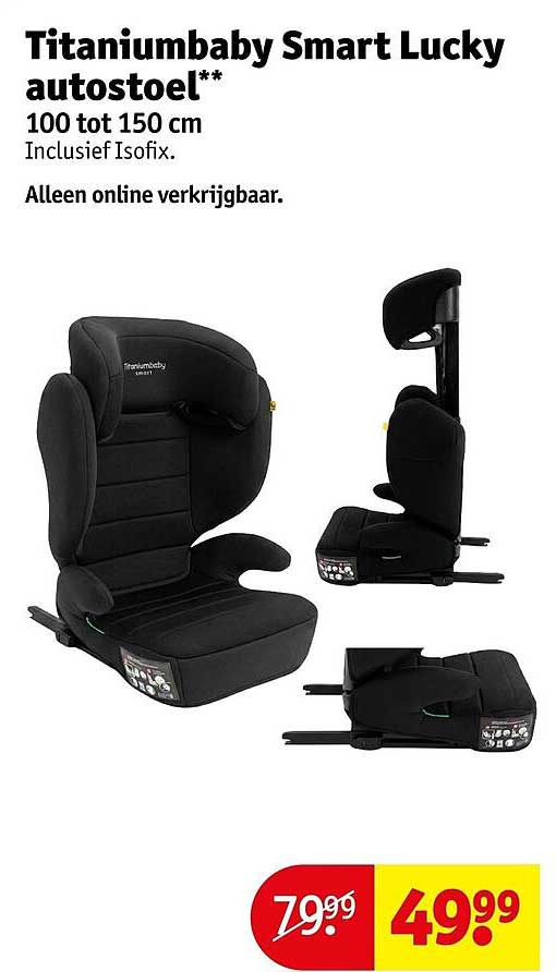 Titaniumbaby Smart Lucky autostoel**