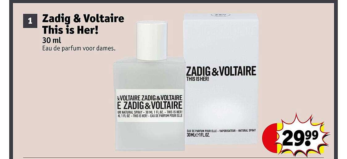 Zadig & Voltaire This is Her! 30 ml