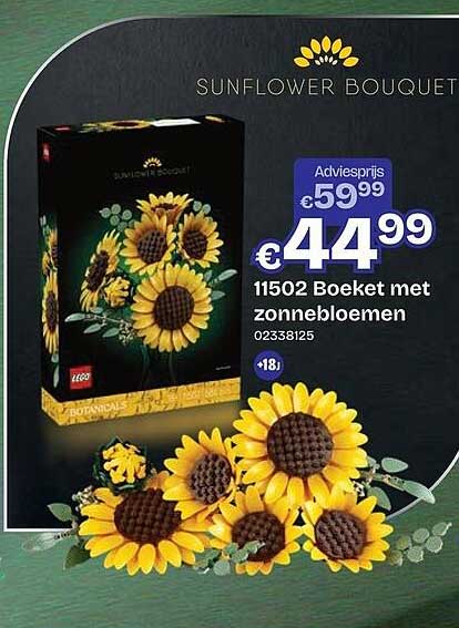 11502 Boeket met zonnebloemen