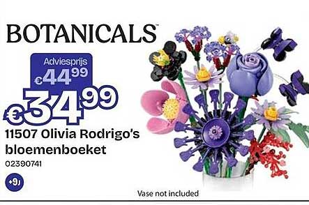 11507 Olivia Rodrigo's bloemenboeket