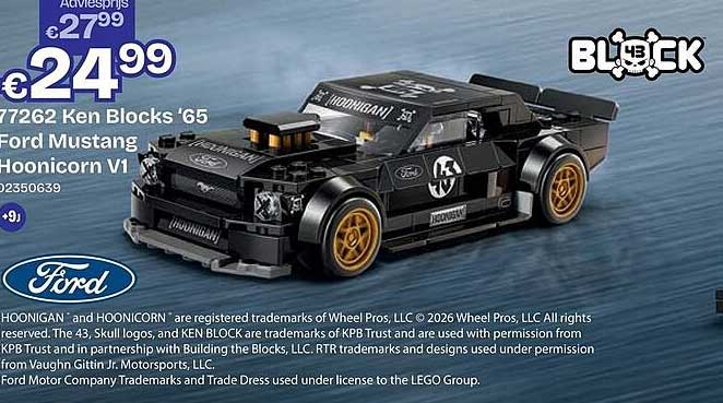 77262 Ken Blocks '65 Ford Mustang Hoonicorn V1