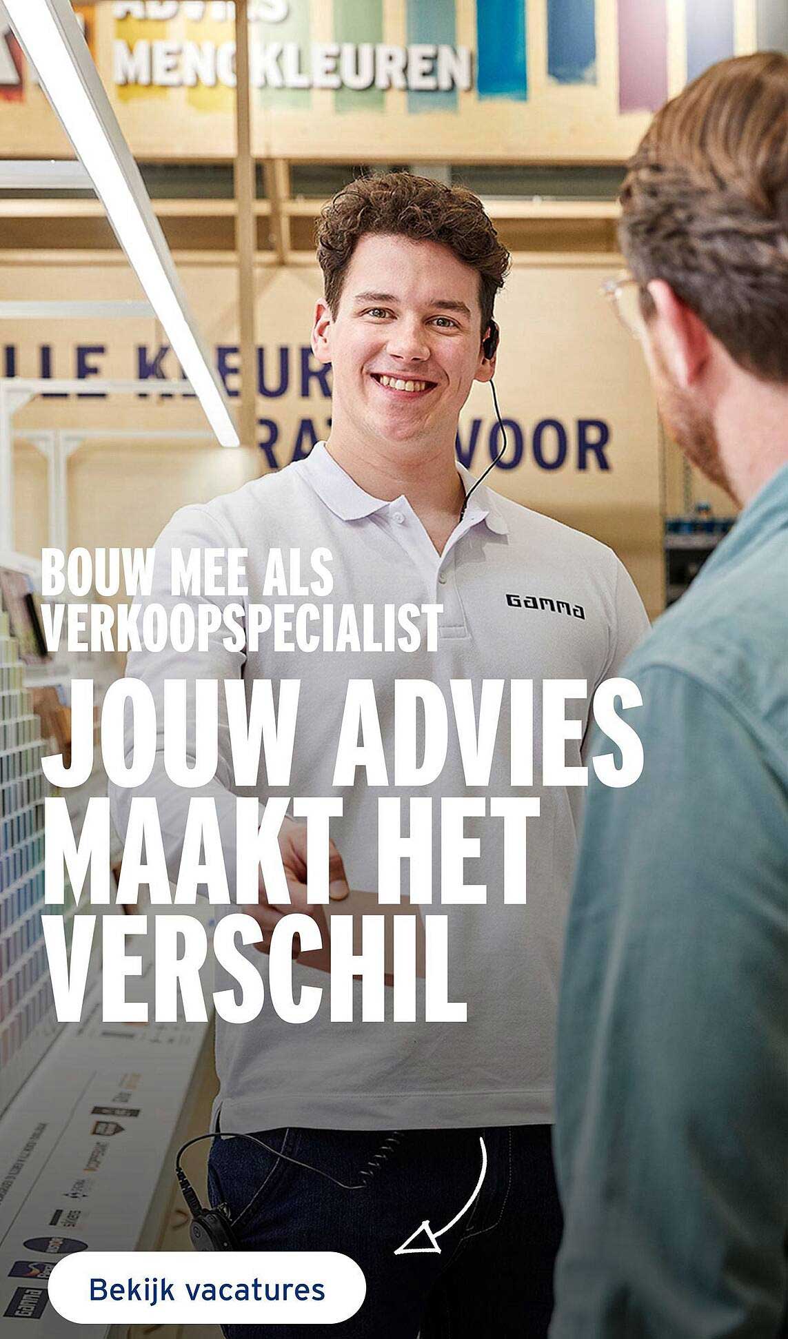 Bouw mee als verkoopspecialist jouw advies maakt het verschil