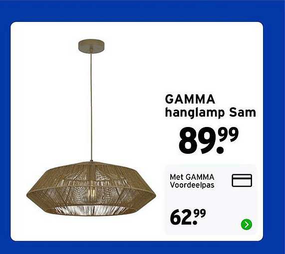 GAMMA hanglamp Sam