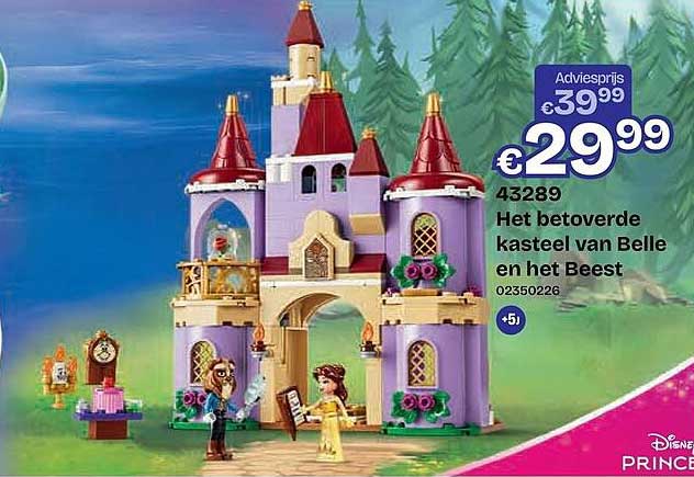 Het betoverde kasteel van Belle en het Beest