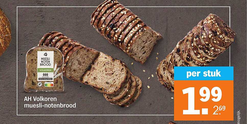 AH Volkoren muesli-notenbrood