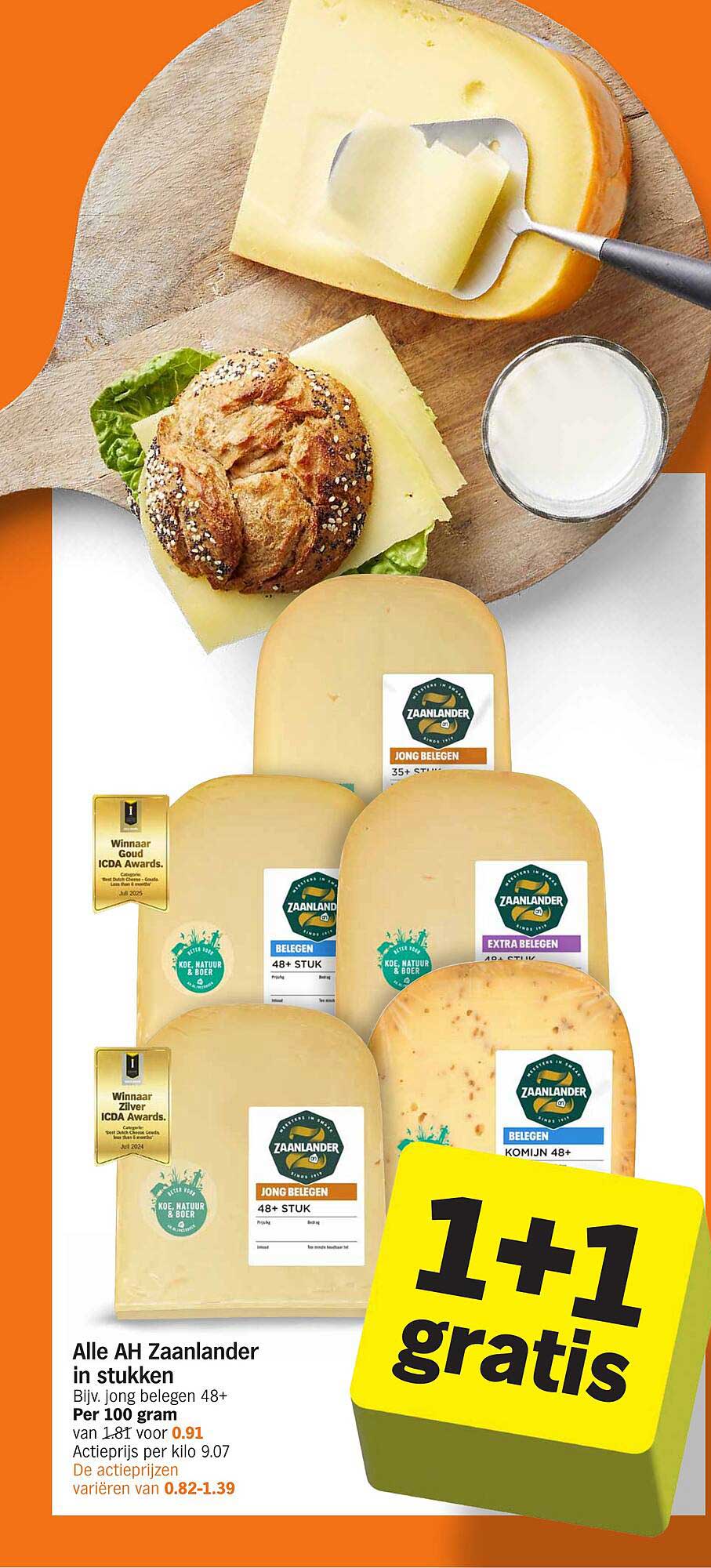 Alle AH Zaanlander in stukken