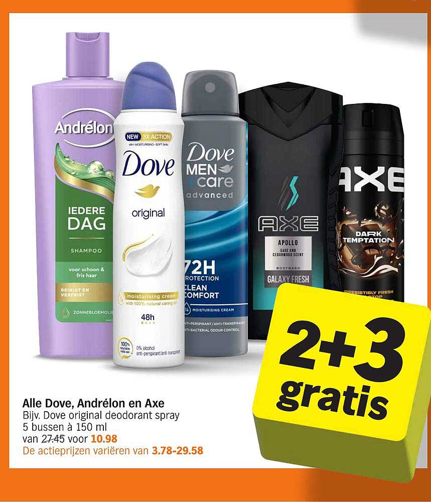 Alle Dove, Andrélon en Axe