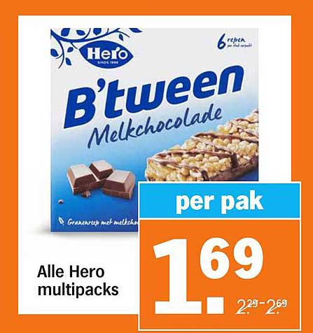 Alle Hero multipacks