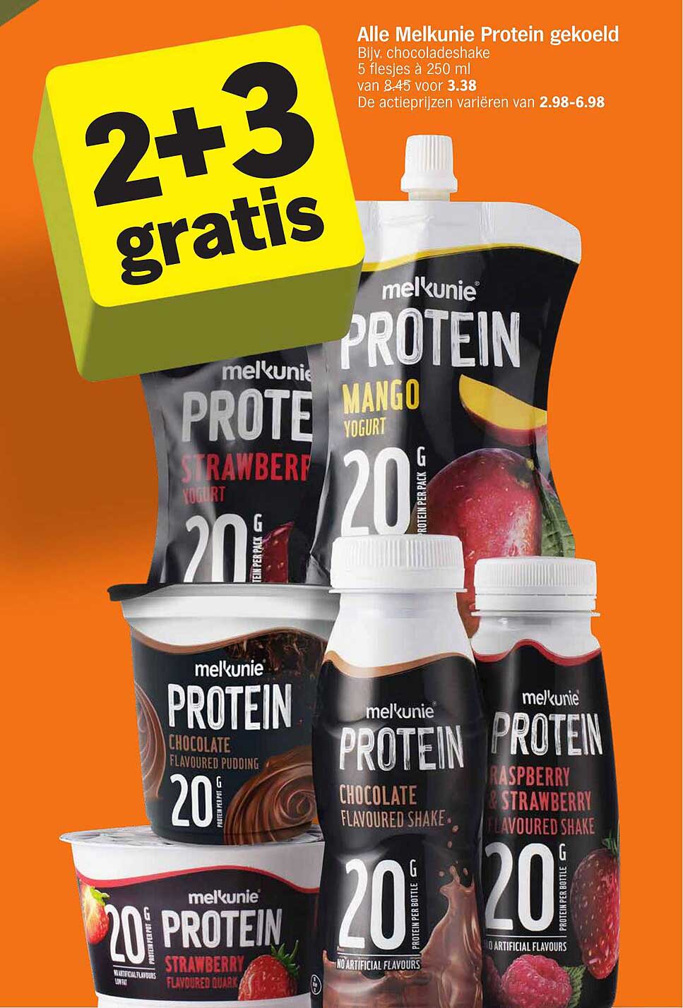 Alle Melkunie Protein gekoeld