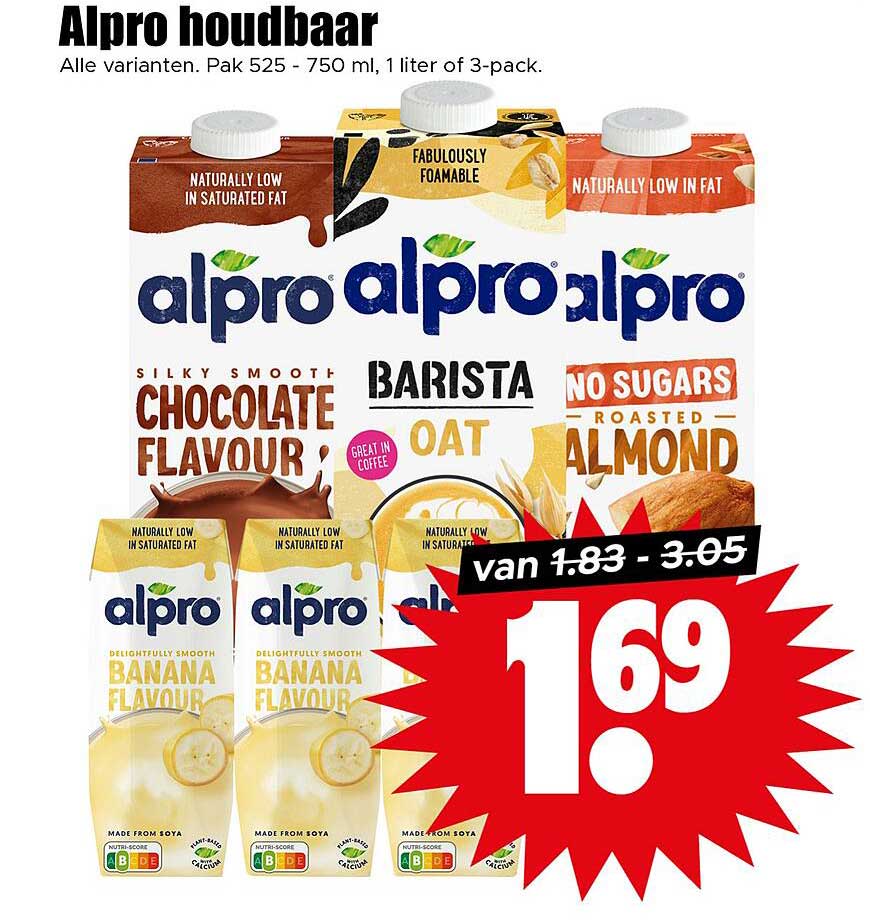 Alpro houdbaar