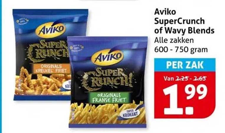 Aviko SuperCrunch of Wavy Blends