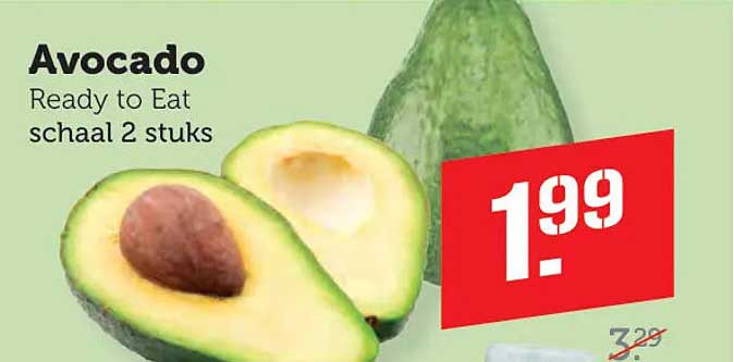Avocado Ready to Eat schaal 2 stuks