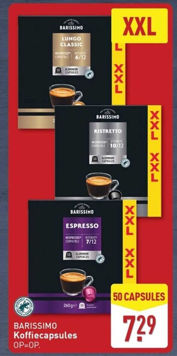 BARISSIMO Koffiecapsules