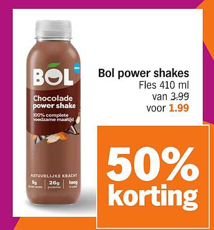 Bol power shakes