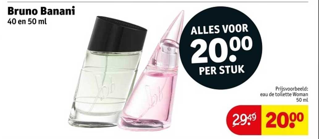 Bruno Banani 40 en 50 ml