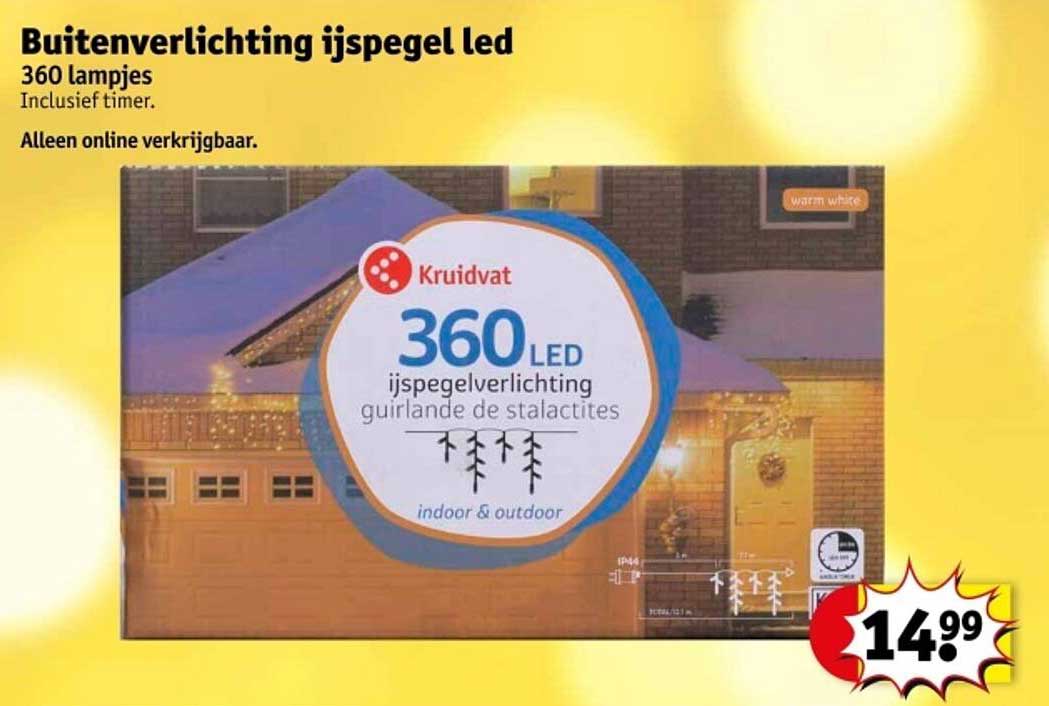 Buitenverlichting ijspegel led