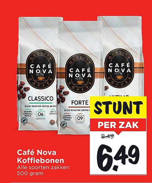 Café Nova Koffiebonen