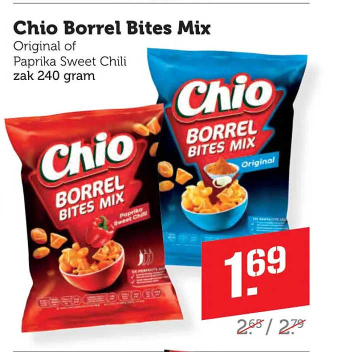 Chio Borrel Bites Mix