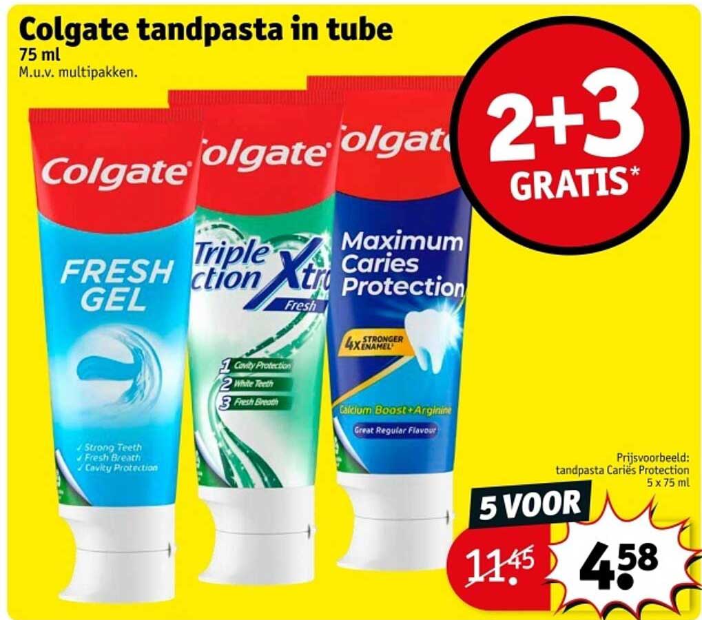 Colgate tandpasta in tube