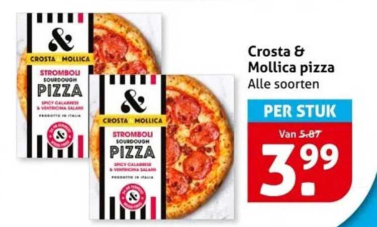 Crosta & Mollica pizza Alle soorten