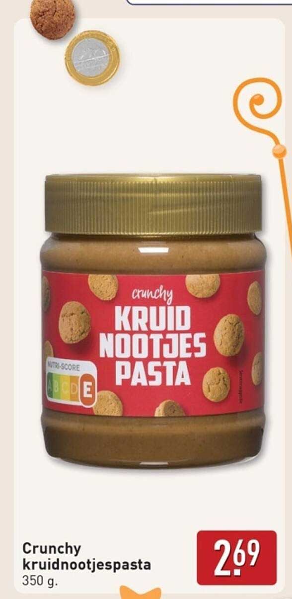 Crunchy kruidnootjespasta 350 g