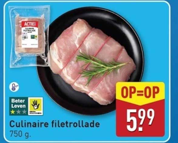 Culinaire filetronde 750 g