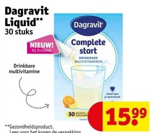 Dagravit Liquid** 30 stuks
