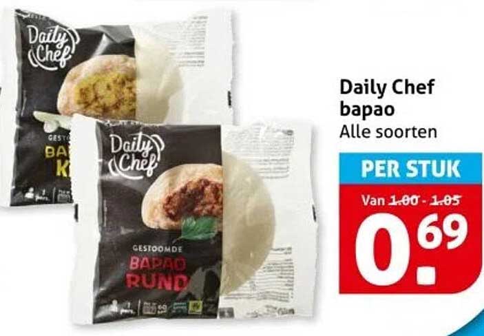 Daily Chef bapaos - Alle soorten