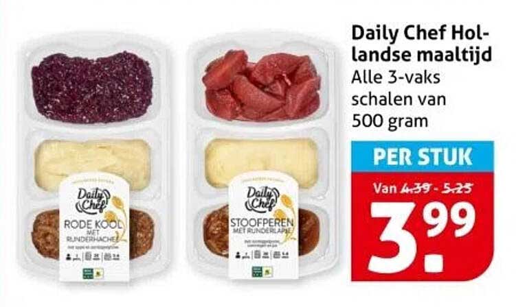 Daily Chef Hollandse maaltijd