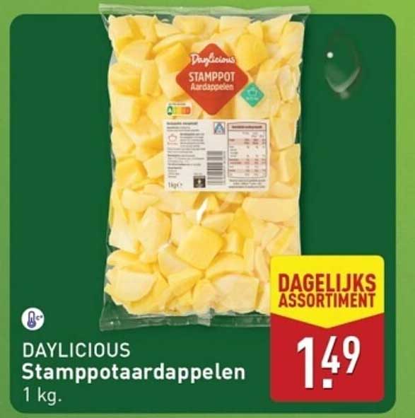 DAYLICIOUS Stamppotaardappelen 1 kg