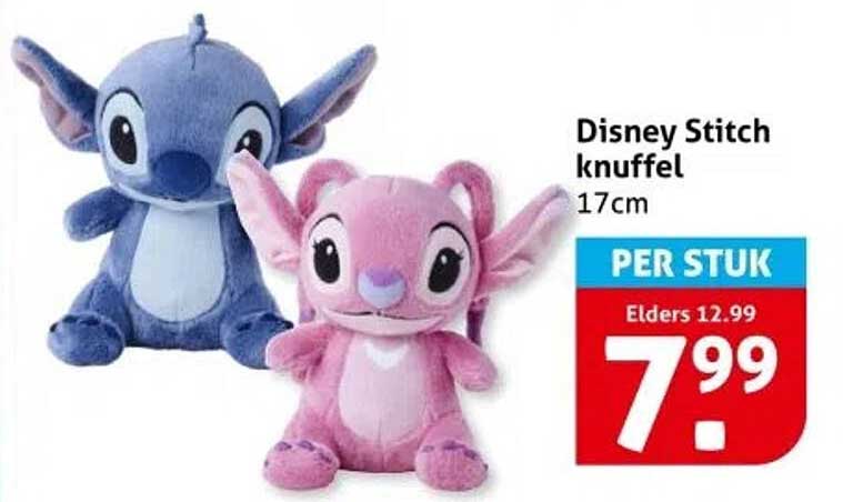 Disney Stitch knuffel 17cm