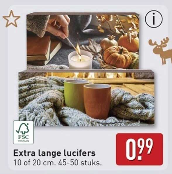 Extra lange lucifers