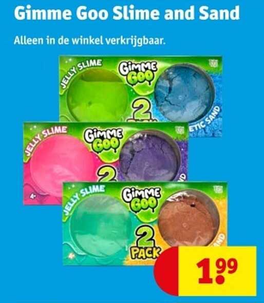 Gimme Goo Slime and Sand