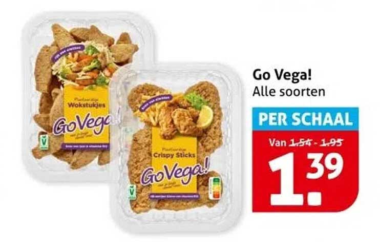 Go Vega! Alle soorten