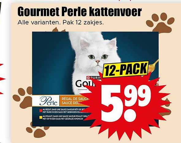 Gourmet Perle kattenvoer