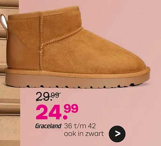 Graceland: UGG-stijl bootjes voor maar €24,99