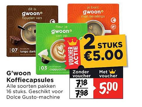 G'woon Koffiecapsules